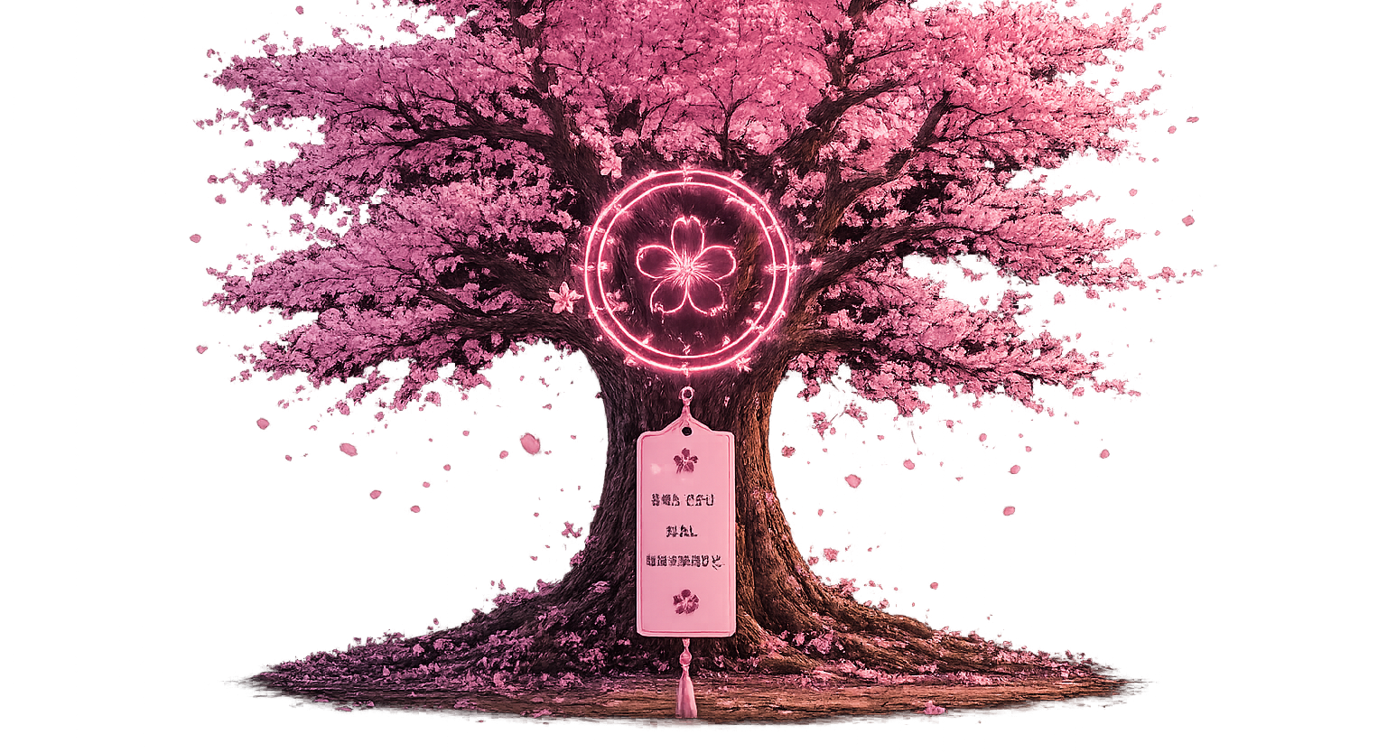 Cherry blossom tree of skills
